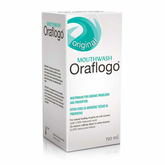 Oraflogo ustna voda, 150 mL