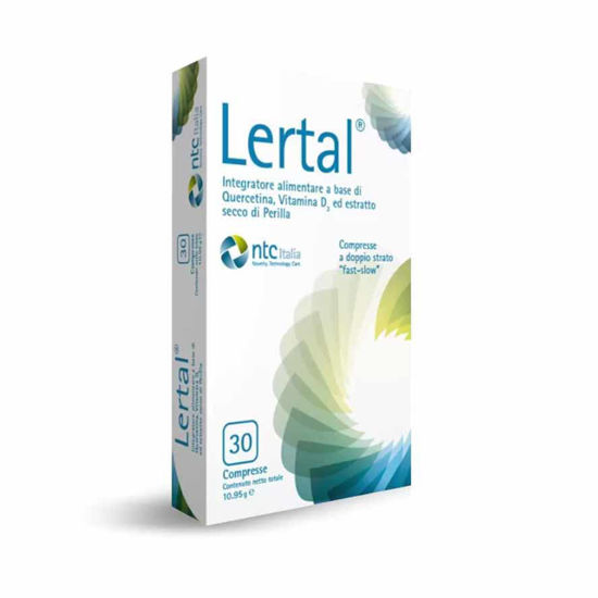 Lertal dvoslojne tablete s prirejenim sproščanjem, 30 tablet