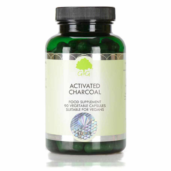 G&G Vitamins Aktivno oglje v kapsulah, 90 kapsul