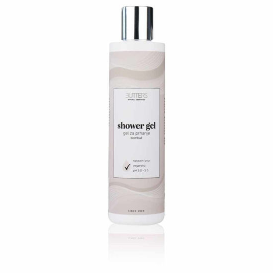 Butters naravni gel za prhanje - bombaž, 250 mL
