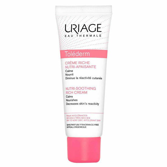 Uriage tolederm RICHE bogata krema za suho do izrazito suho hiperobčutljivo in netolerantno kožo, 50 mL