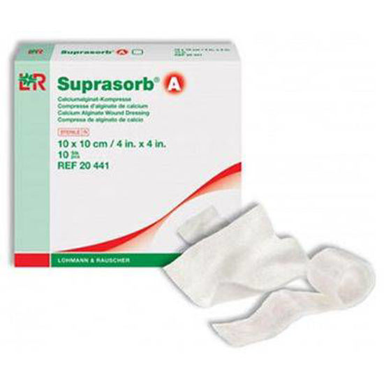 Suprasorb A obloge velikosti 5 x 5 cm, 10 oblog