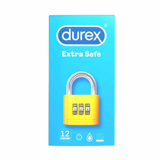 Durex Extra Safe kondomi, 3, 12 ali 24 kondomov