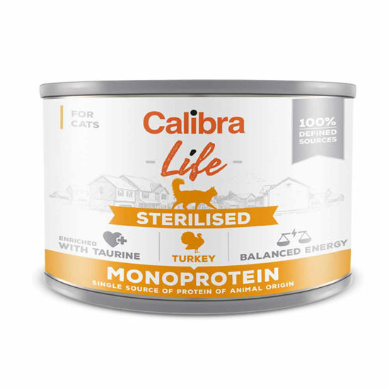 Calibra Life Sterilised, mokra hrana za odrasle kastrirane in sterilizirane mačke