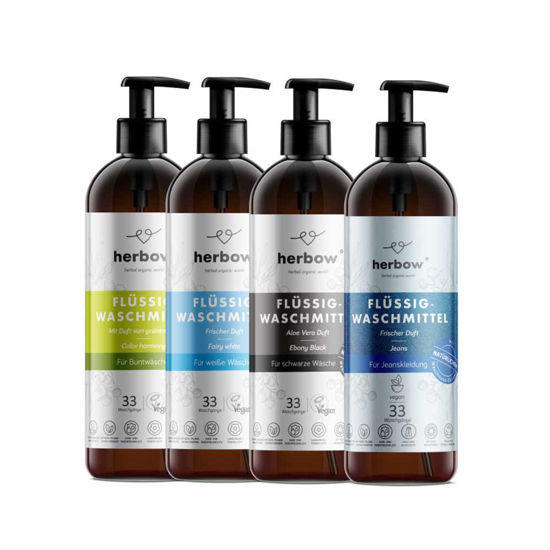 Herbow paket, tekoči detergenti,