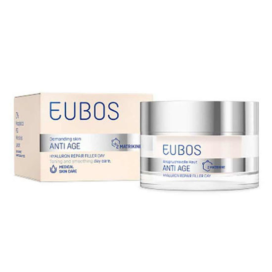 Eubos Hyaluron Repair Filler Day intenzivna krema proti gubam, 50 mL