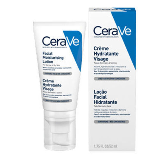 CeraVe vlažilna nega za obraz, 52 mL