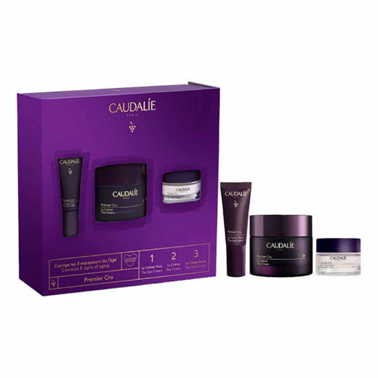 Caudalie Premier Cru set za okoli oči, 3 izdelki