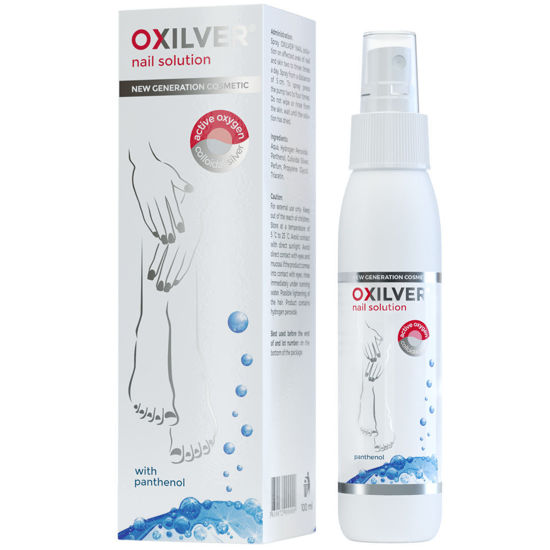 Oxilver Nail raztopina za nohte v pršilu, 100 mL
