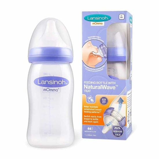 Lansinoh NaturalWave, steklenička za dojenje