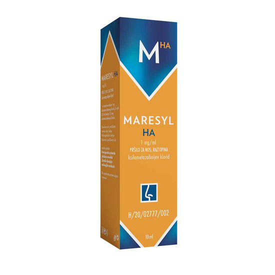 Maresyl HA 1 mg/ml pršilo za nos - raztopina, 10 mL