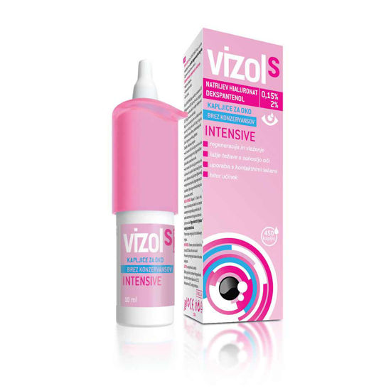 Vizol S Intensive kapljice za suhe oči, 10 mL