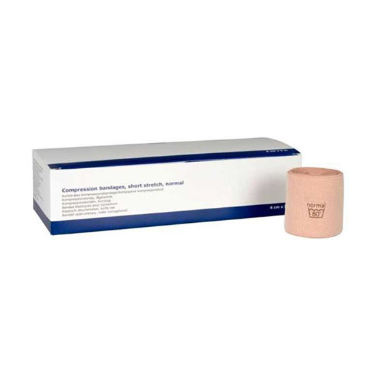 Curi-Med Normal kratko-elastični povoj 6cm x 5m, 10 povojev