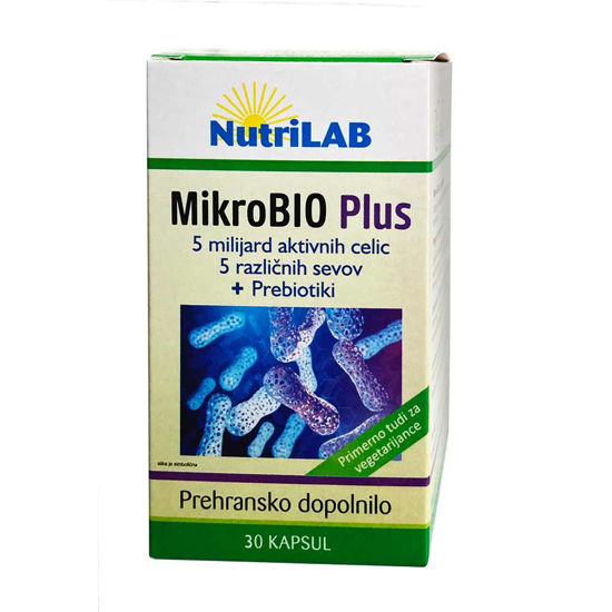 Nutrilab MikroBIO Plus, 30 kapsul