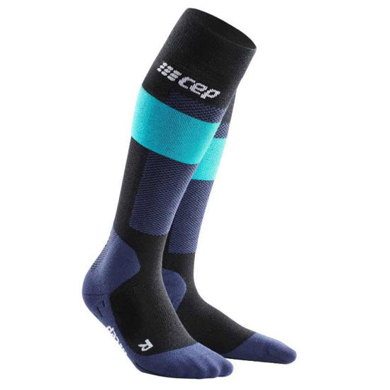 Cep Ski Merino, ženske smučarske kompresijske nogavice