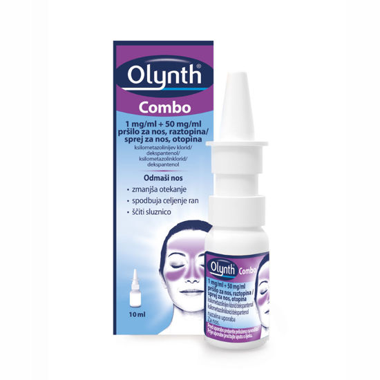 Olynth Combo 1 mg/ml + 50 mg/ml pršilo za nos, 10 mL