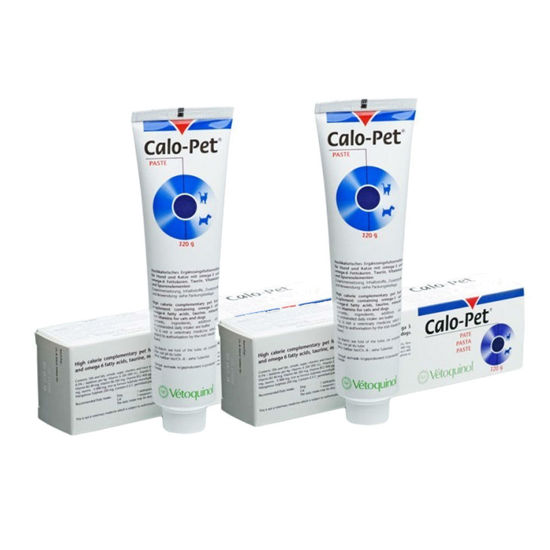 Vetoquinol Calo-Pet DOUBLE PACK energijski gel proti pomanjkanju hranil za pse in mačke, 2x120 g