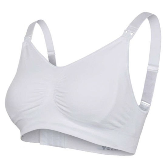 Carriwell Padded podložen nedrček za dojenje, bel ali črn, S, M, L ali XL, 1 nedrček