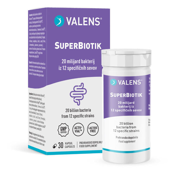 Valens SuperBiotik, 30 kapsul