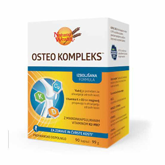 Natural Wealth Osteo Kompleks, 90 kapsul