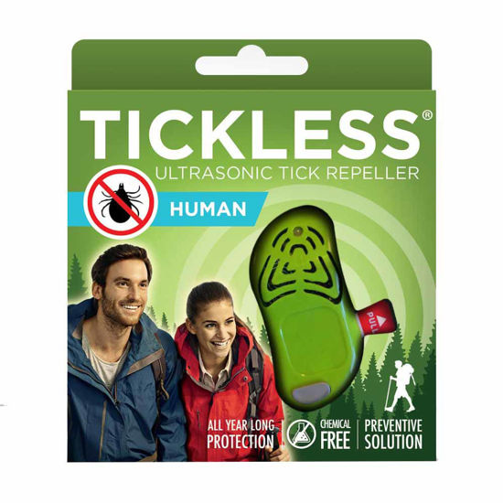 Tickless Human ultrazvočni odganjalec klopov zelen, 1 kos