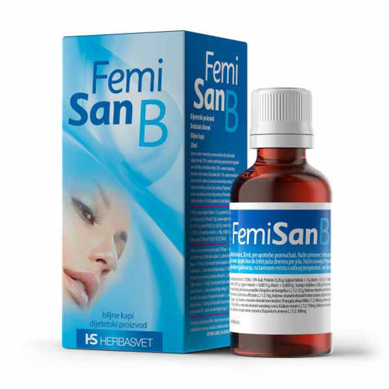 Femisan B  kapljice, 30 mL ali komplet